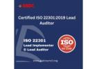 The Role of a Certified ISO 22301:2019 Lead Auditor in Business Continuity Management.