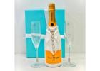 Order Elegant Wedding Champagne Gift for a Memorable Celebration in California