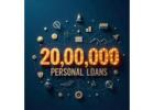 Get a 20 Lakh Personal Loan Online