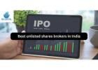 Best unlisted shares brokers in India