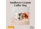 Sunflower Ceramic Coffee Mug